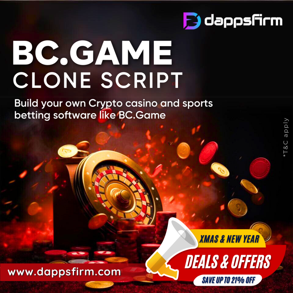BC.Game Clone Script: The Ultimate Crypto Casino Solution