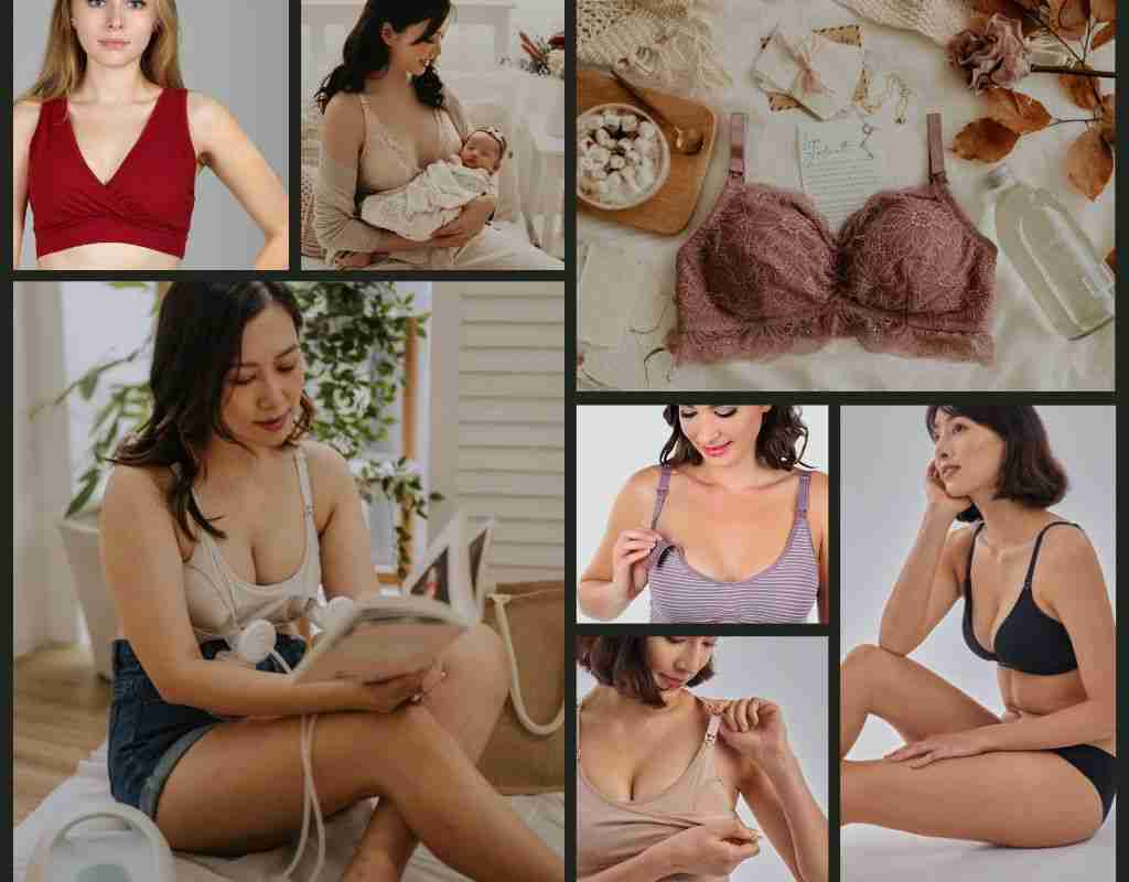 Lovemere Nursing Bras and Bralettes for Plus-Sized Mums