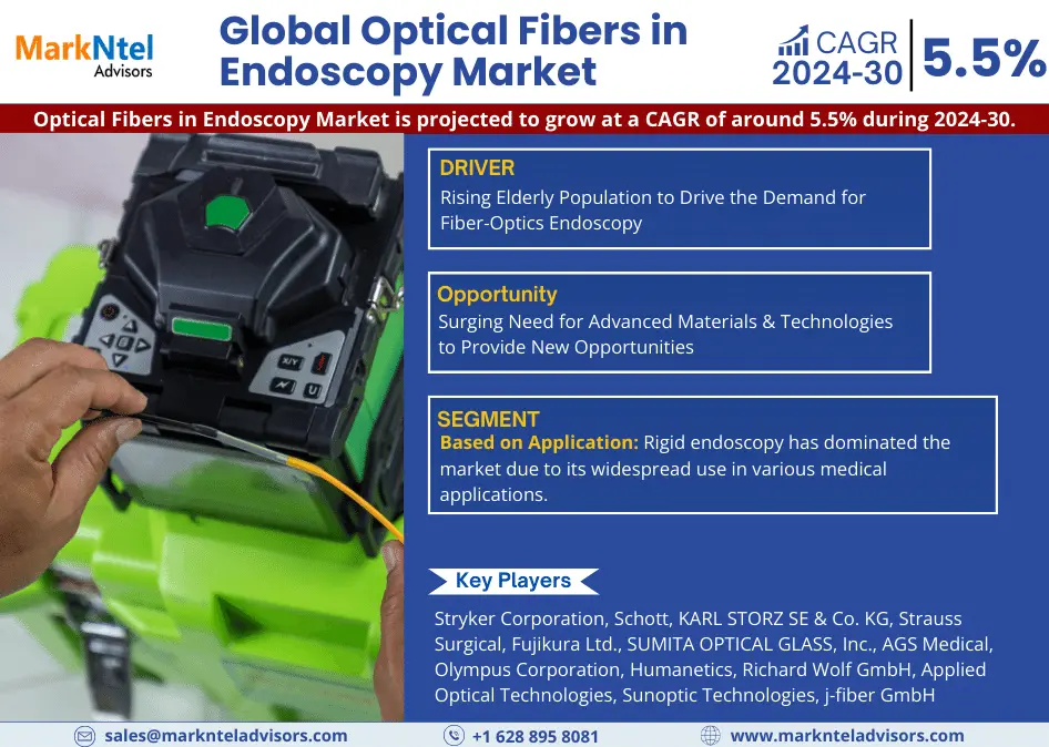 Optical Fibers in Endoscopy Market Growth Rate, Historical Data, Geographical Lead, Top Companies and Industry Segment