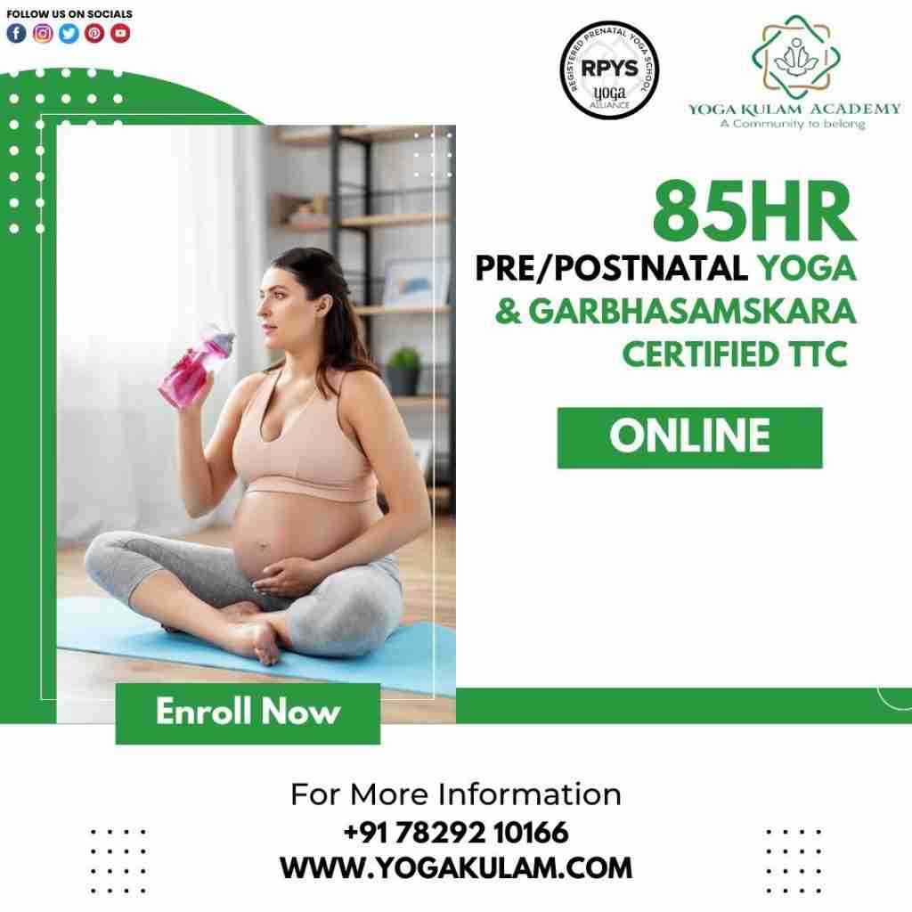 Transform Your Yoga Practice: Join Our Online 85-Hour Prenatal and Postnatal Yoga Teacher Training
