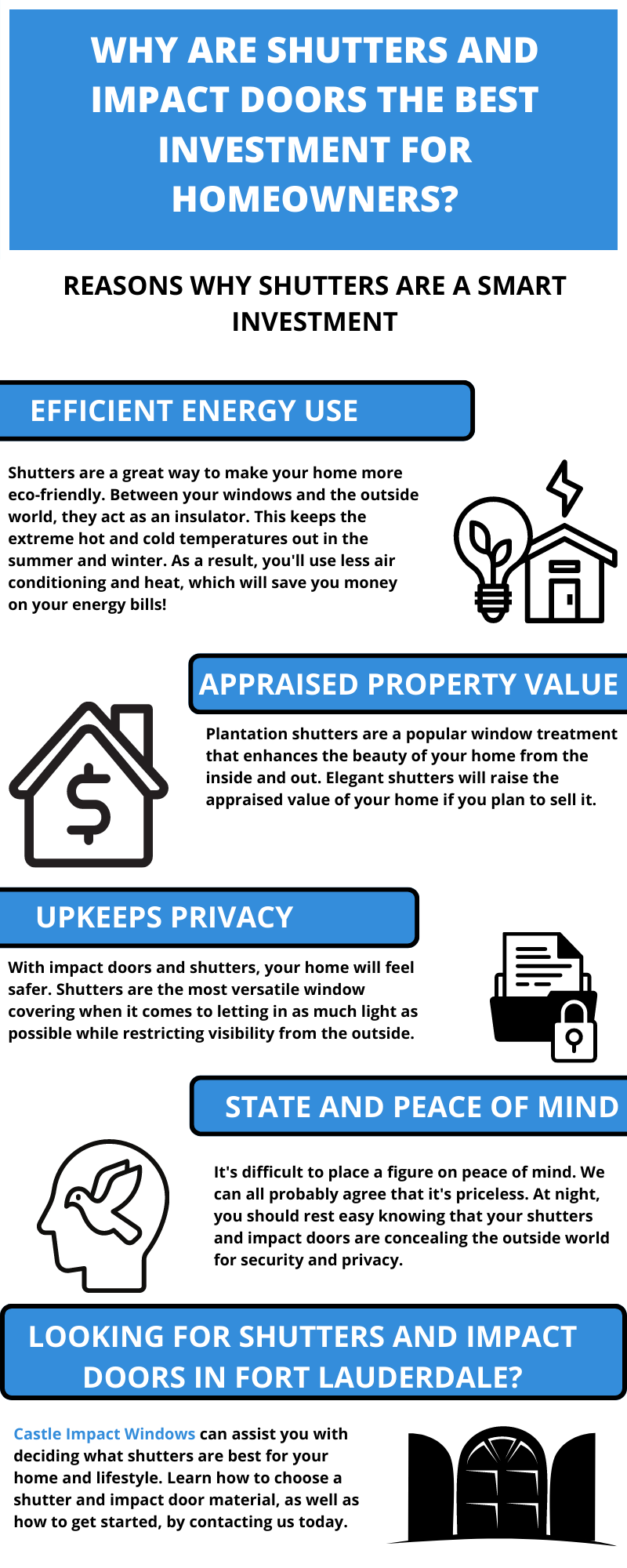 Why are Shutters and Impact Doors the Best Investment for Homeowners?