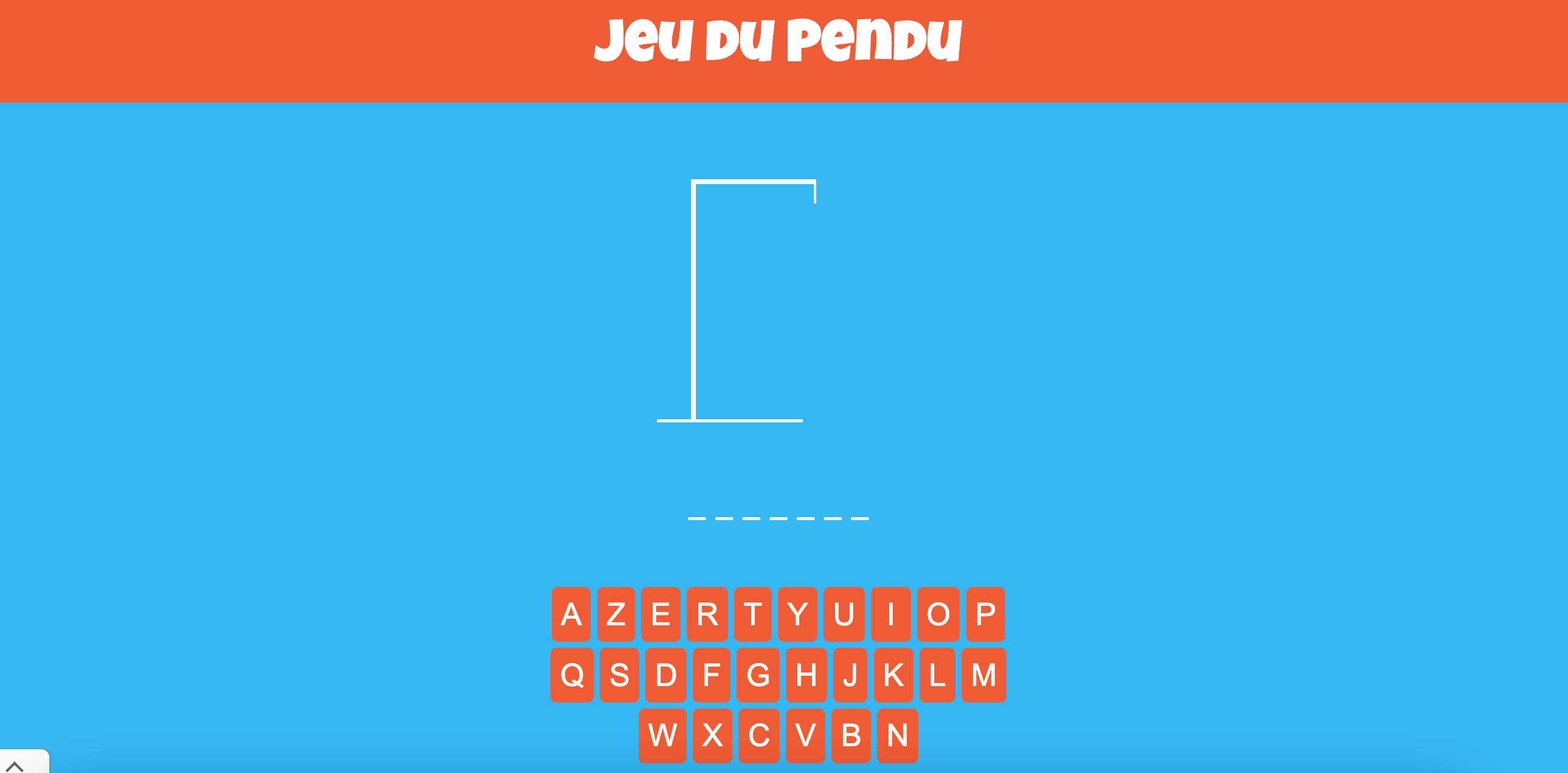 Jeu Du Pendu