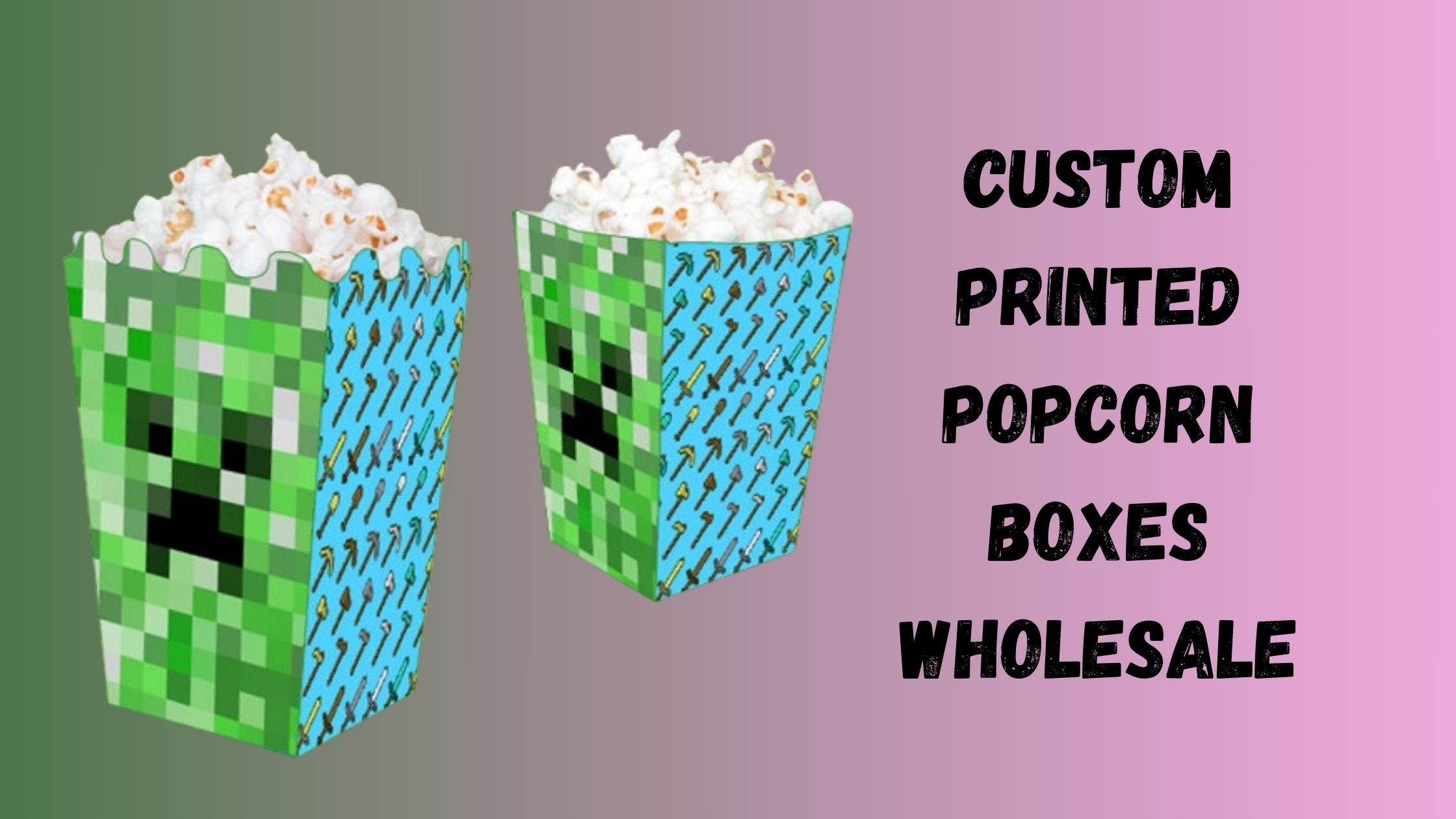 Innovative Designs for Custom Cardboard Popcorn Boxes