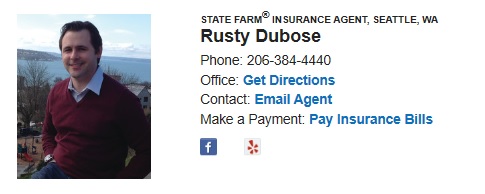 Rusty Dubose – Seattle State Farm Agent