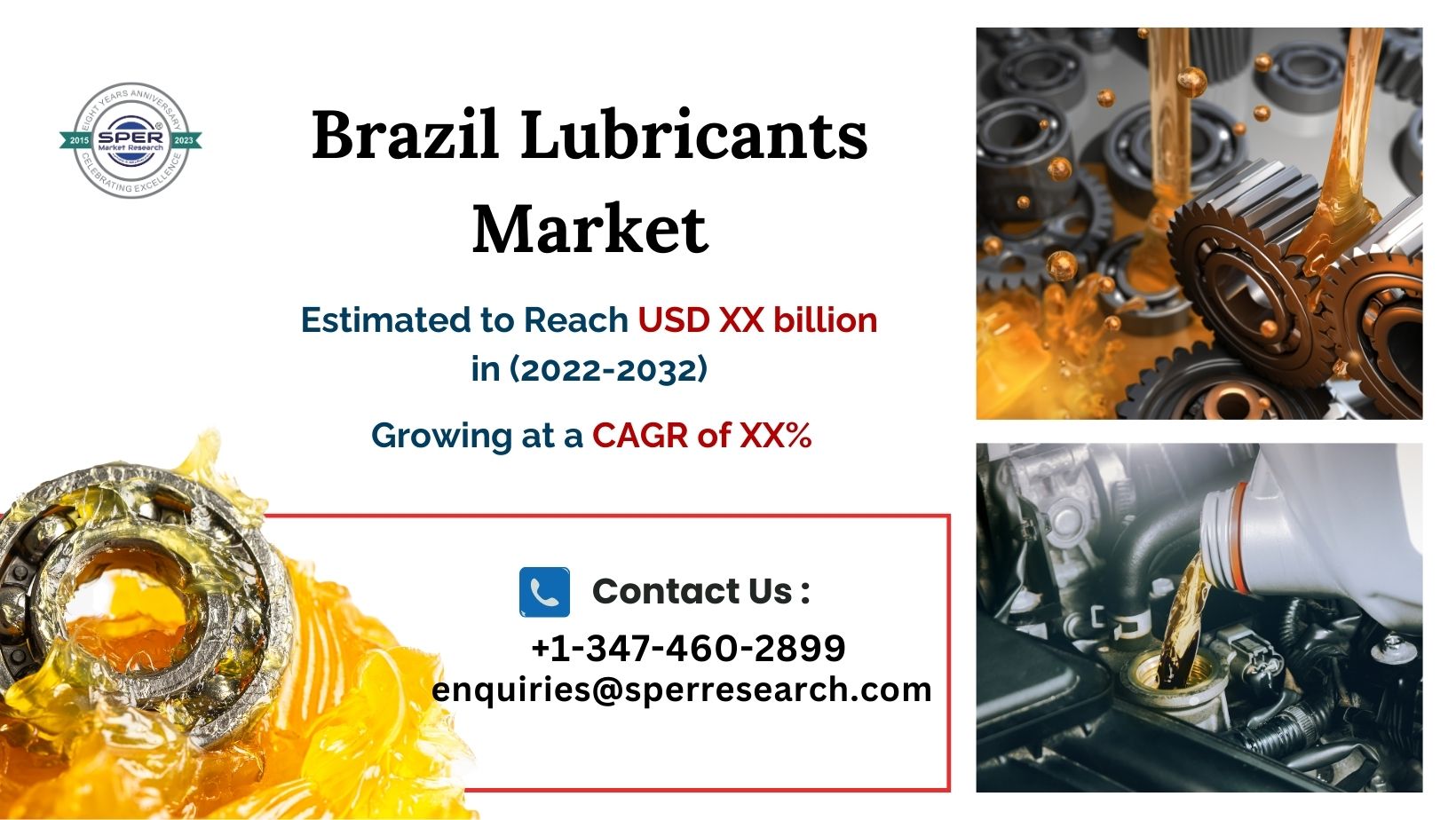 Brazil Lubricant Market Revenue, Share, Trends, Key Players, Growth Strategy, Competitive Analysis and Business Opportunities 2032: SPER Market Research