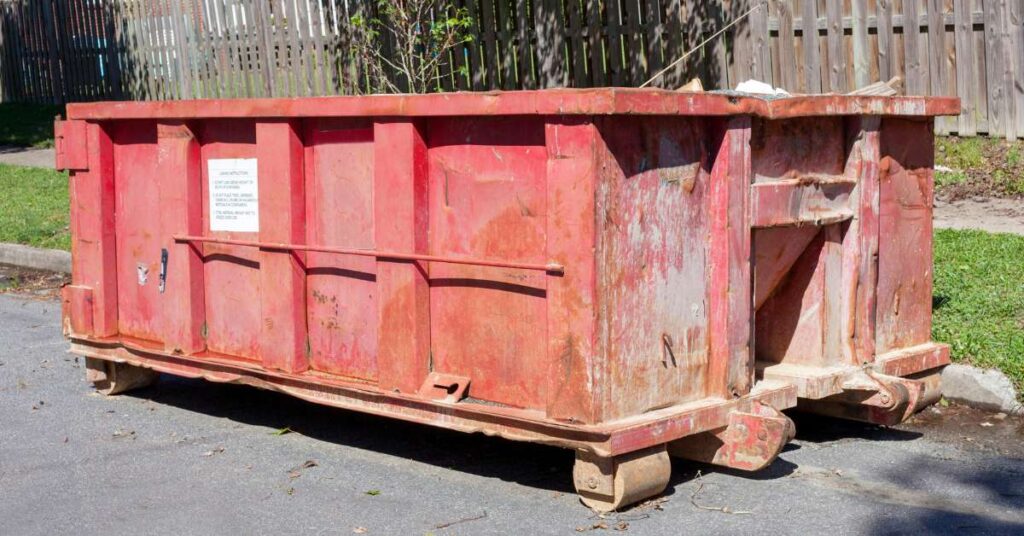 What are the insurance options available for dumpster rental in Arlington?