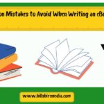 Common Mistakes to Avoid When Writing an eBook