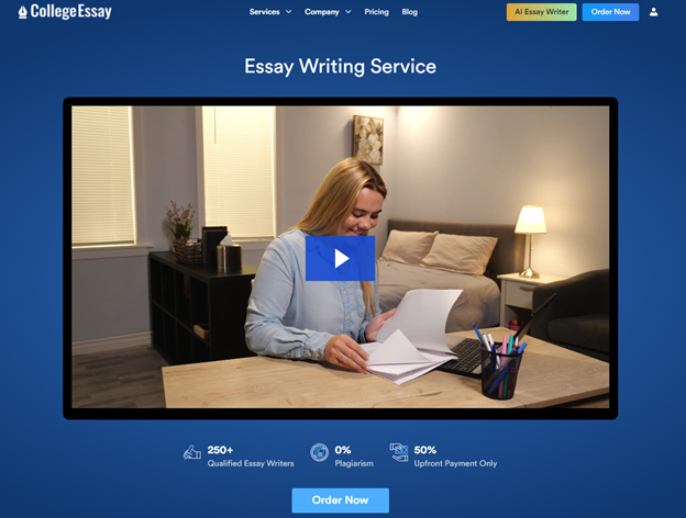 CollegeEssay.org Homepage