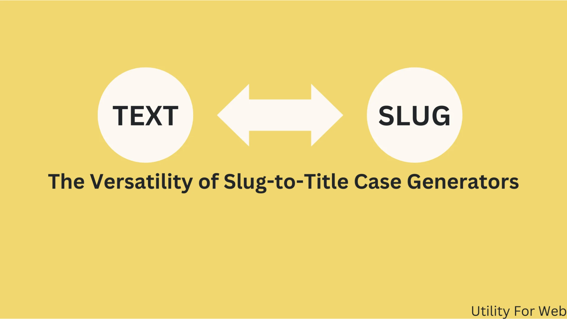 The Versatility of Slug-to-Title Case Generators