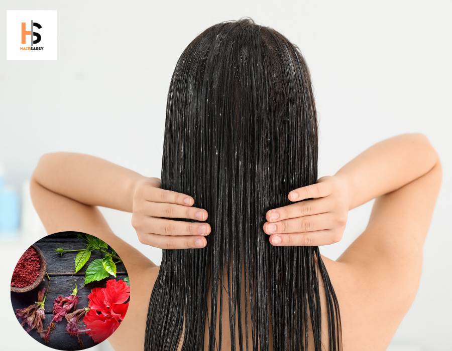 DIY Hibiscus Hair Mask for Silky, Strong Hair | Nourishing Treatment