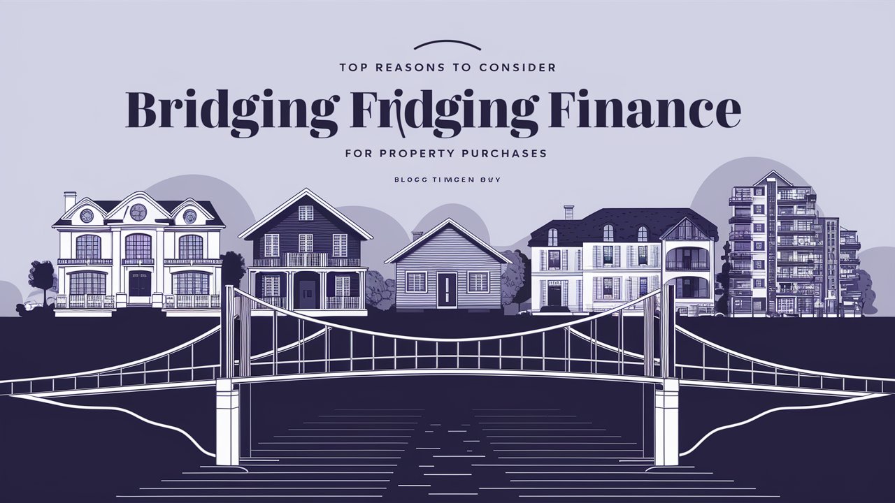 Top Reasons To Consider Bridging Finance for Property Purchases