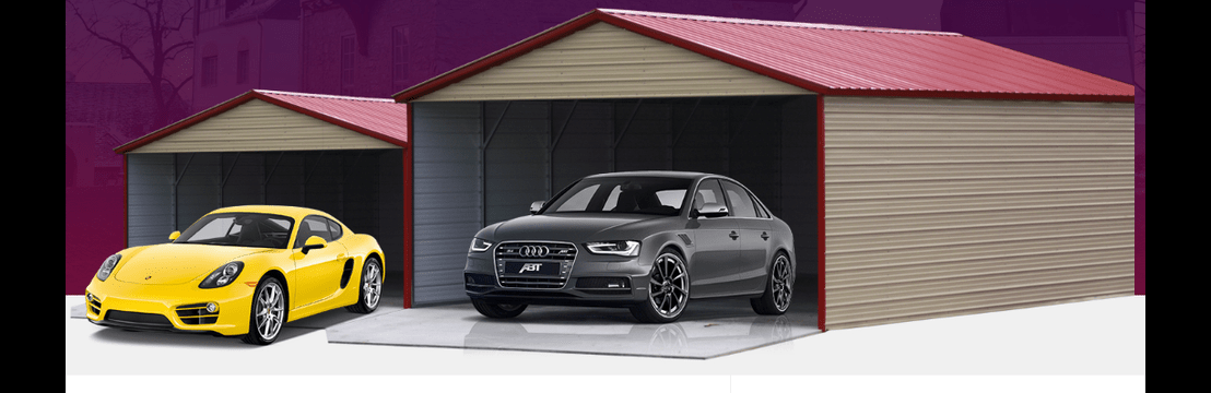 Protect Your Vehicles with Durable Triple Metal Carports for 3 Cars