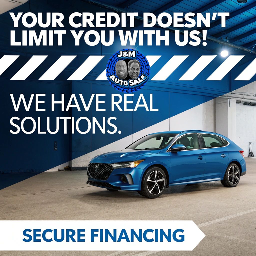 Your Credit Doesn’t Limit You with JM Auto Sale
