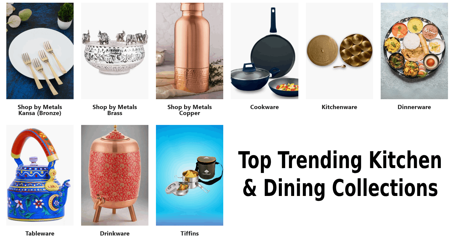Top Trending Kitchen & Dining Collections You Can Buy Online
